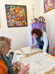 Textiles class by Tatiana Silky Studio